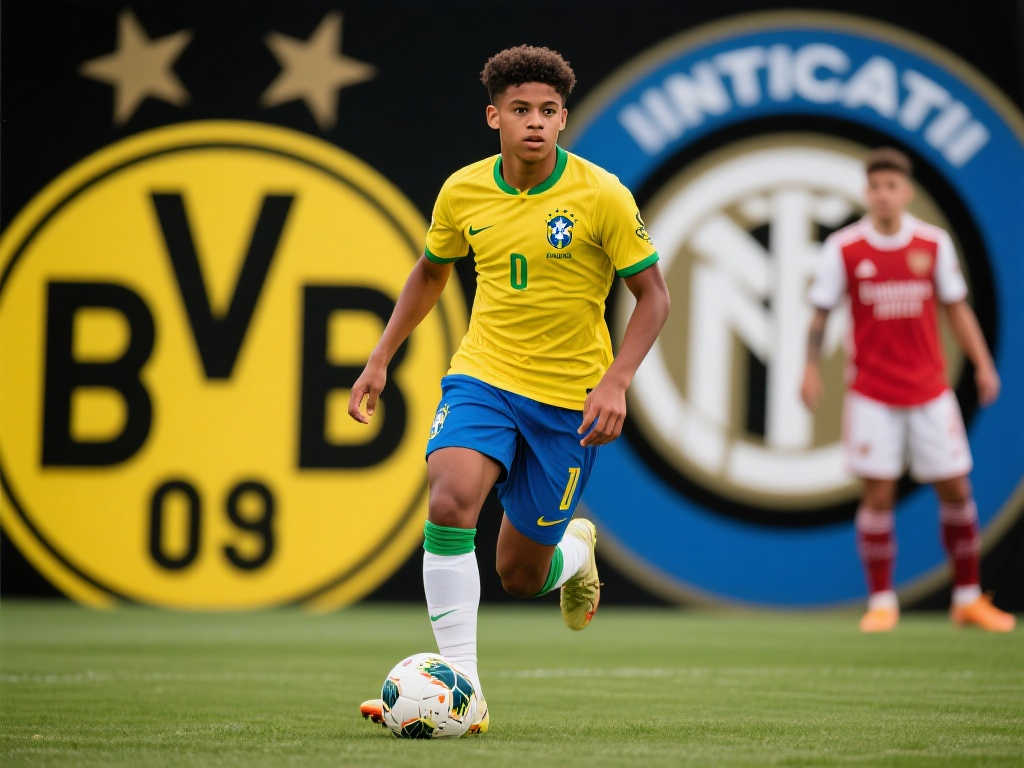 图片报:多特蒙德看中巴西新星路易吉,国米亦加入争夺 图片报:多特蒙德看中巴西新星路易吉,国米亦加入争夺